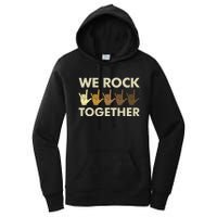 Funny We Rock Together Women's Pullover Hoodie