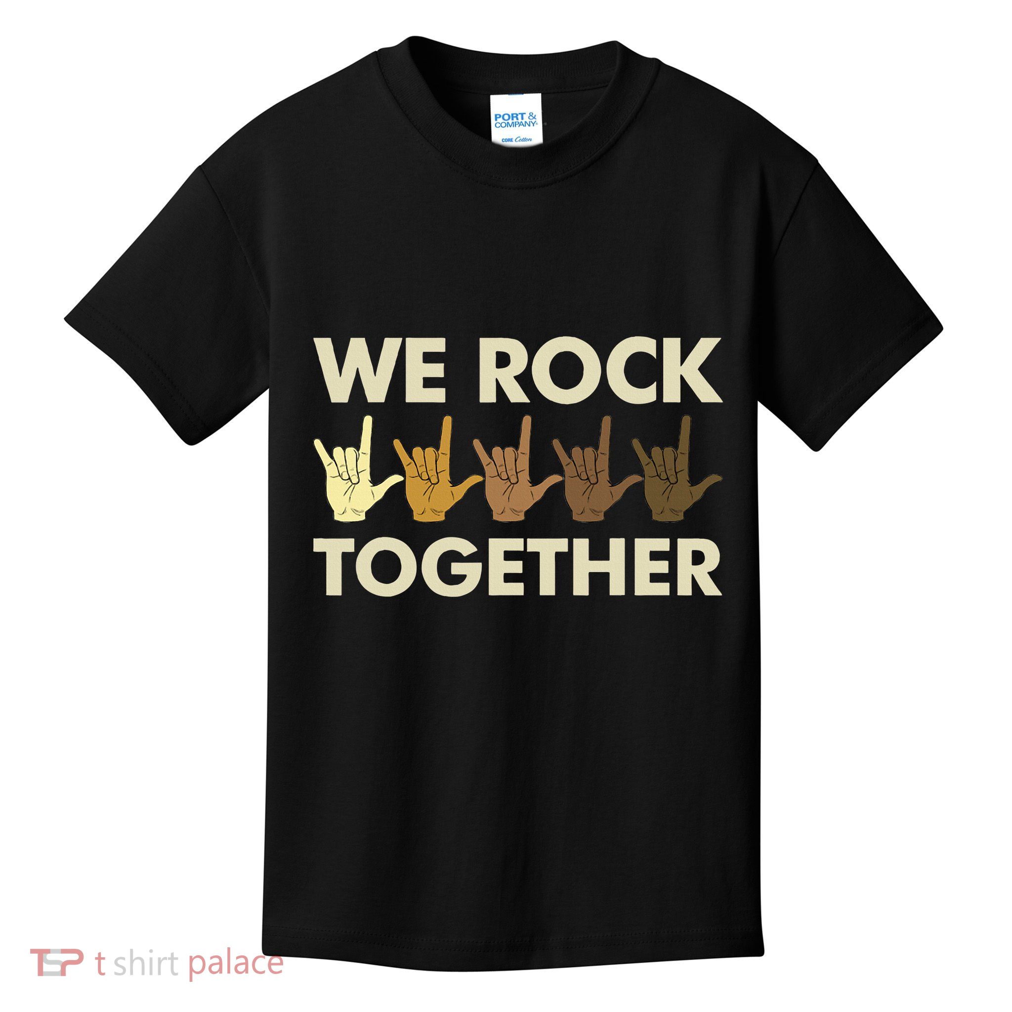 Funny We Rock Together Kids T-Shirt