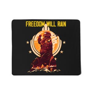 Freedom Will Rain Hell Of Diver Helldiving Lovers Mousepad