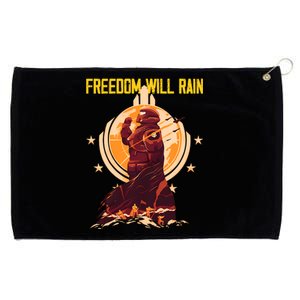 Freedom Will Rain Hell Of Diver Helldiving Lovers Grommeted Golf Towel