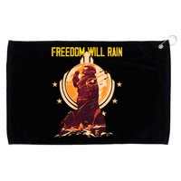 Freedom Will Rain Hell Of Diver Helldiving Lovers Grommeted Golf Towel