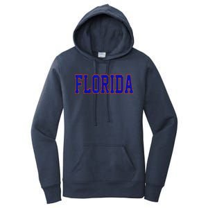 Florida Women Retro Orange Women's Pullover Hoodie