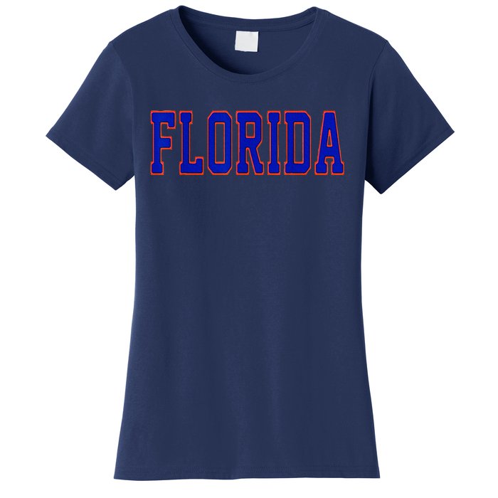 Florida Women Retro Orange Women's T-Shirt