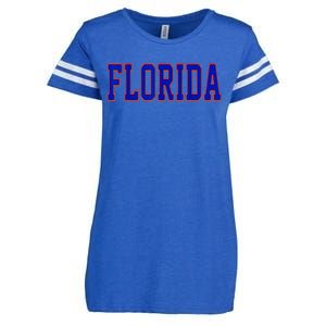 Florida Women Retro Orange Enza Ladies Jersey Football T-Shirt