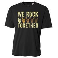 Funny We Rock Together Cooling Performance Crew T-Shirt