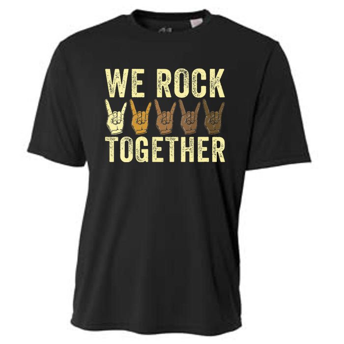 Funny We Rock Together Cooling Performance Crew T-Shirt