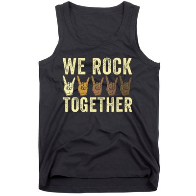 Funny We Rock Together Tank Top