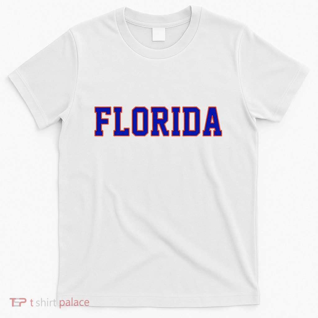 Florida Women Retro Orange T-Shirt