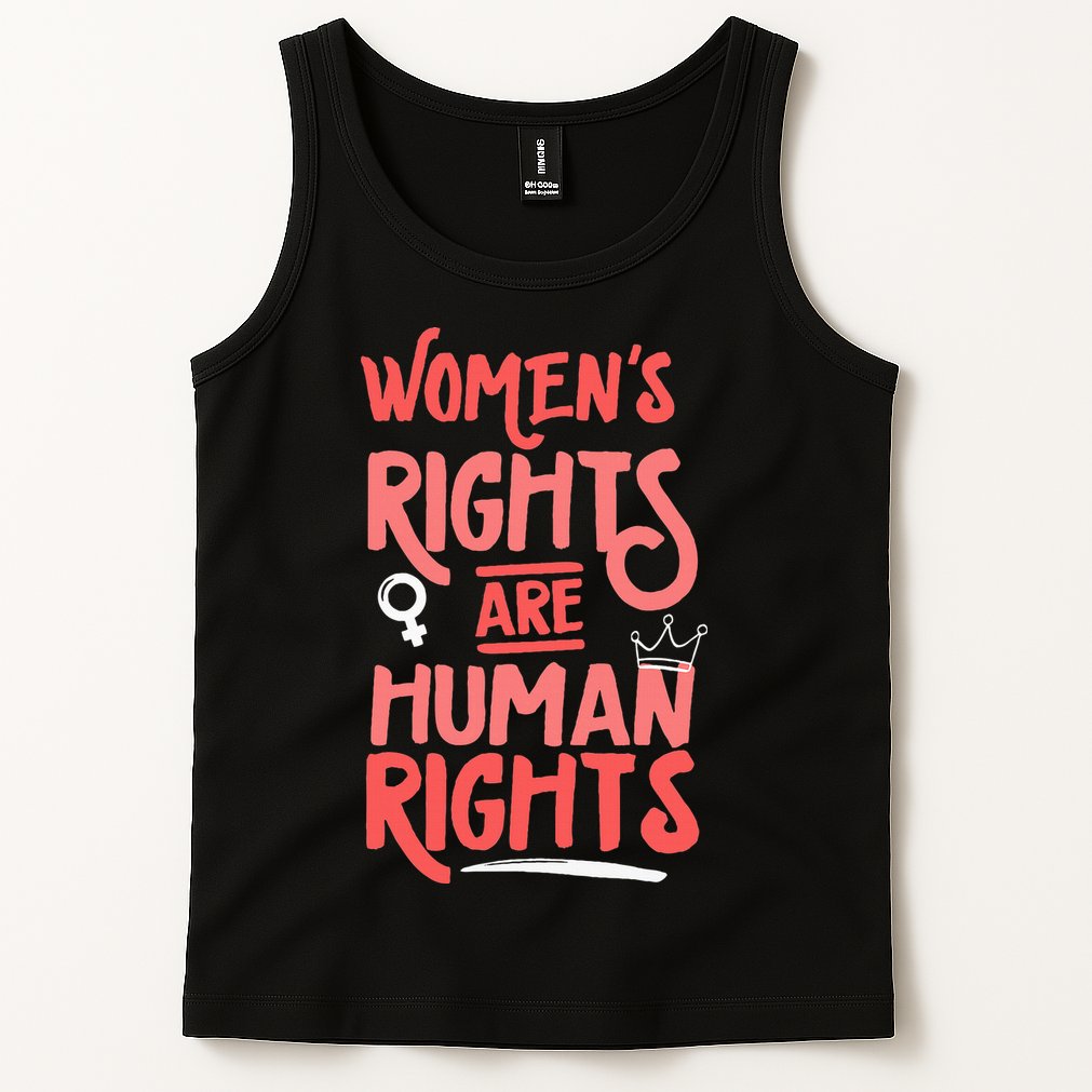 Feminist Women Rights Are Human Rights Tank Top