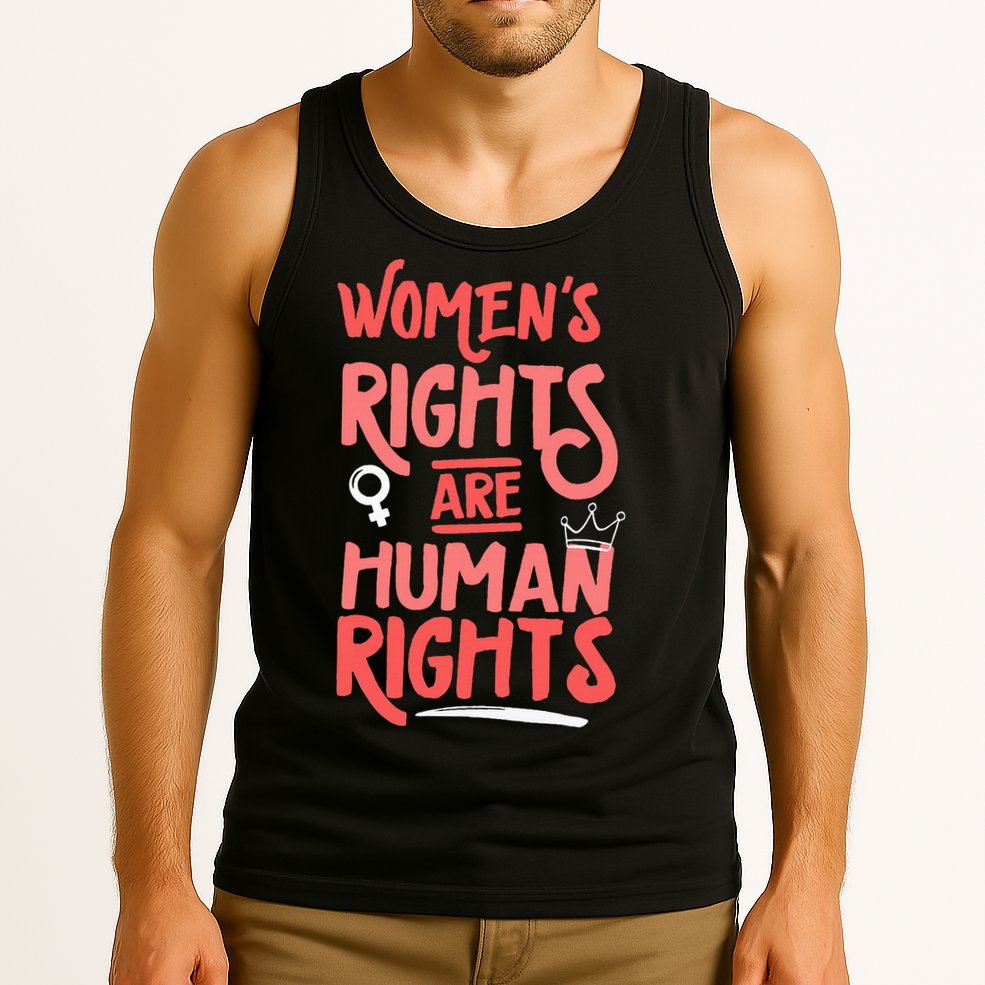 Feminist Women Rights Are Human Rights Tank Top