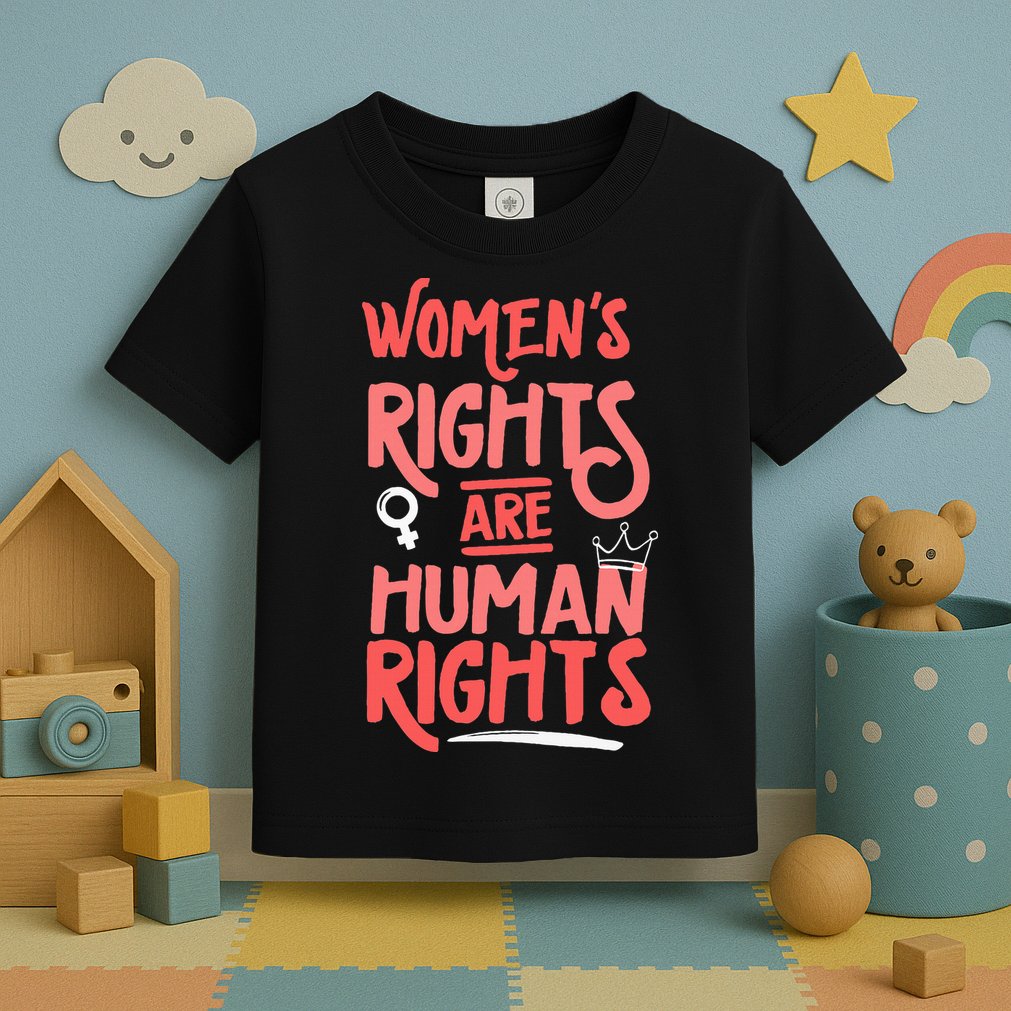Feminist Women Rights Are Human Rights Toddler T-Shirt