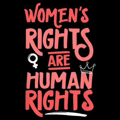 Feminist Womens Rights Are Human Rights T-Shirt