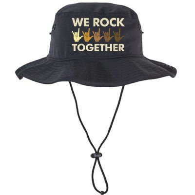 Funny We Rock Together Legacy Cool Fit Booney Bucket Hat