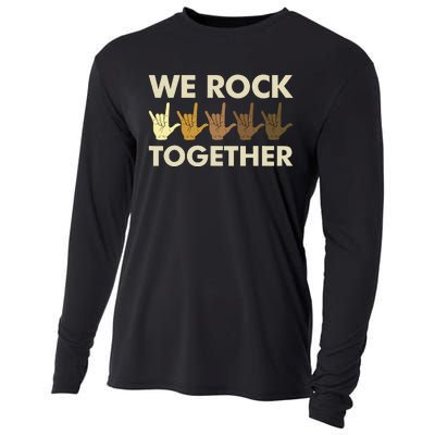 Funny We Rock Together Cooling Performance Long Sleeve Crew