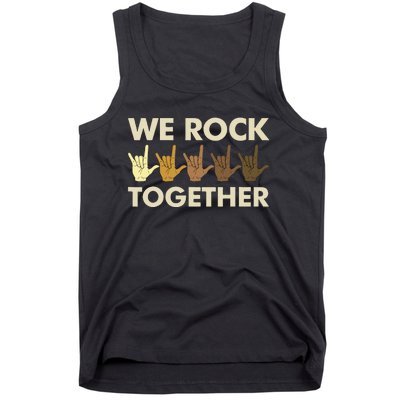 Funny We Rock Together Tank Top