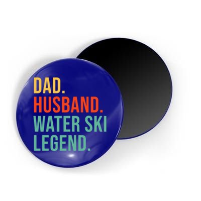 Funny Water Ski Dad Husband Legend Coaching Father's Day Gift Magnet