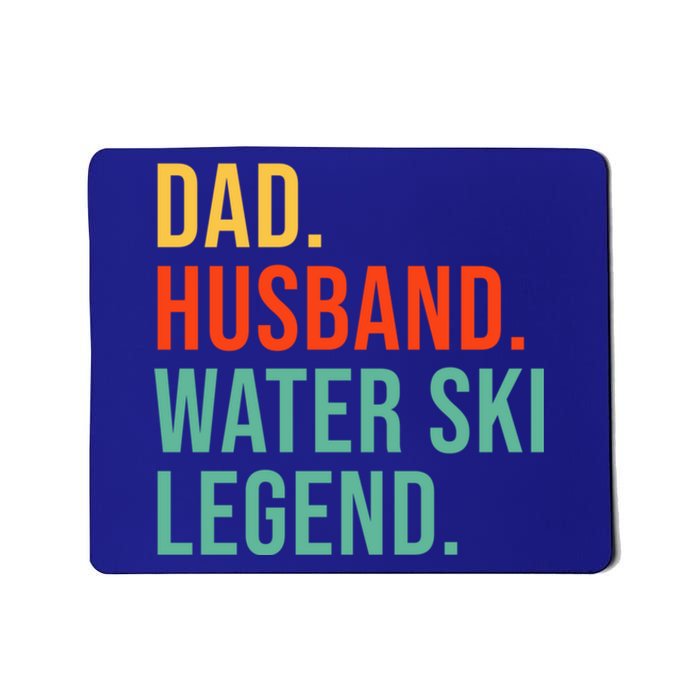 Funny Water Ski Dad Husband Legend Coaching Father's Day Gift Mousepad