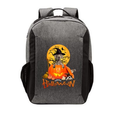 Funny Weimaraner Spooky Halloween Vector Backpack
