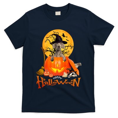 Funny Weimaraner Spooky Halloween T-Shirt