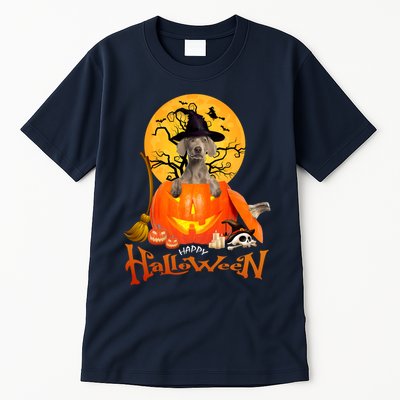 Funny Weimaraner Spooky Halloween Tall T-Shirt
