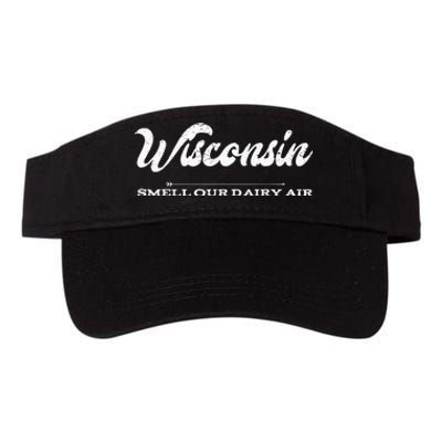 Funny Wisconsin Smell Our Dairy Air Gift Valucap Bio-Washed Visor