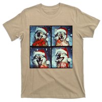 Festive Wolf Selfie Christmas T-Shirt