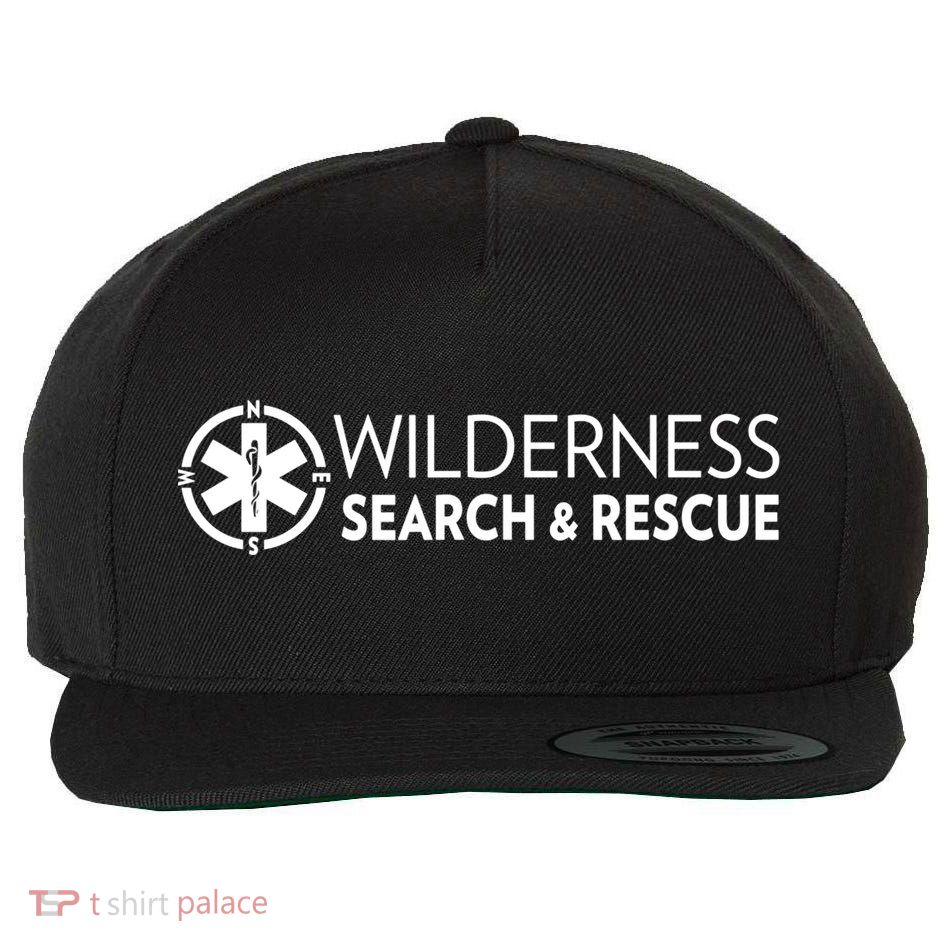 Funny Wilderness Search And Rescue Gift Wool Snapback Cap