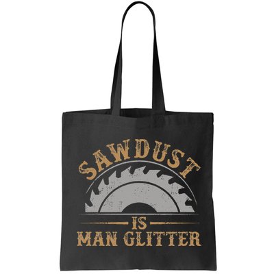 Funny Woodworking Sawdust Glitter for Carpenter Bag