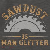 Funny Woodworking Sawdust Glitter for Carpenter Vector Backpack