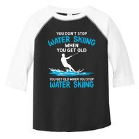 Funny Water Skiing Designs For Men Women Water Skier Athlete Toddler Fine Jersey T-Shirt