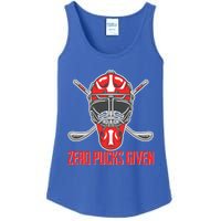 Funny Winter Sport Hockey Ice Skate Zero Pucks Given Gift Ladies Essential Tank