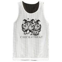 Funny Witch Spooky Chicken Halloween Costume Chick Or Treat Mesh Reversible Basketball Jersey Tank