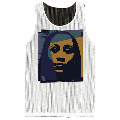 Fani Willis Subtle Perfection Mesh Reversible Basketball Jersey Tank