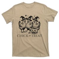 Funny Witch Spooky Chicken Halloween Costume Chick Or Treat Gift T-Shirt