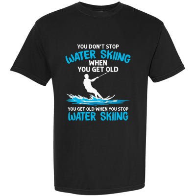 Funny Water Skiing Designs For  Water Skier Athlete Garment-Dyed Heavyweight T-Shirt