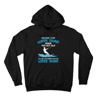 Funny Water Skiing Designs For  Water Skier Athlete Hoodie