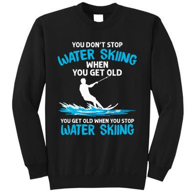 Funny Water Skiing Designs For  Water Skier Athlete Sweatshirt