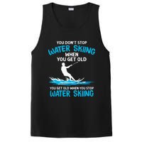 Funny Water Skiing Designs For  Water Skier Athlete PosiCharge Competitor Tank