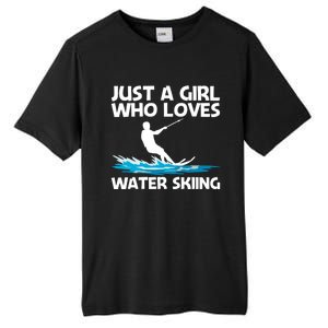 Funny Water Skiing Design Water Skier Skiing Cool Gift Tall Fusion ChromaSoft Performance T-Shirt