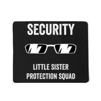 Funny Wedding Security Little Sister Protection Squad Mousepad