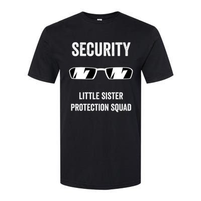 Funny Wedding Security Little Sister Protection Squad Softstyle® CVC T-Shirt