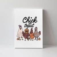 Funny Witch Spooky Chicken Halloween Costume Chick Or Treat Canvas