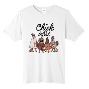 Funny Witch Spooky Chicken Halloween Costume Chick Or Treat Tall Fusion ChromaSoft Performance T-Shirt