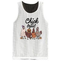 Funny Witch Spooky Chicken Halloween Costume Chick Or Treat Mesh Reversible Basketball Jersey Tank