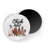 Funny Witch Spooky Chicken Halloween Costume Chick Or Treat Magnet