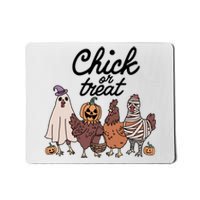 Funny Witch Spooky Chicken Halloween Costume Chick Or Treat Mousepad