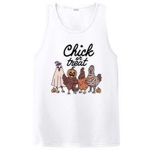 Funny Witch Spooky Chicken Halloween Costume Chick Or Treat PosiCharge Competitor Tank