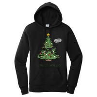 Funny Willis spruce Scary Christmas tree Family Pajamas Women's Pullover Hoodie