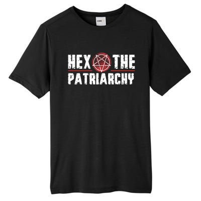 Feminist Witch Smash The Patriarchy Hex The Patriarchy Gift Tall Fusion ChromaSoft Performance T-Shirt