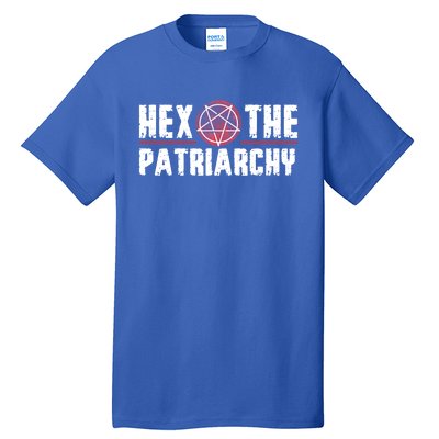 Feminist Witch Smash The Patriarchy Hex The Patriarchy Gift Tall T-Shirt